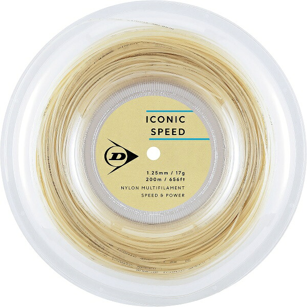 DUNLOP ダンロップ ICONIC TOUCH ロール テニス 硬式ガット DSTA32011-615