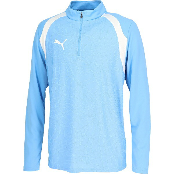 PUMA プーマ TEAMFINAL TR 1／4 ジップトップ サッカー 半袖Tシャツメンズ 660973-18