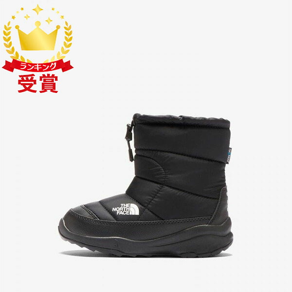 返品交換不可 現品限り処分ザ・ノース・フェイス THE NORTH FACE ヌプシ ブーティ ウォータープルーフ キッズ NFJ52287-KK シューズ ブーツ