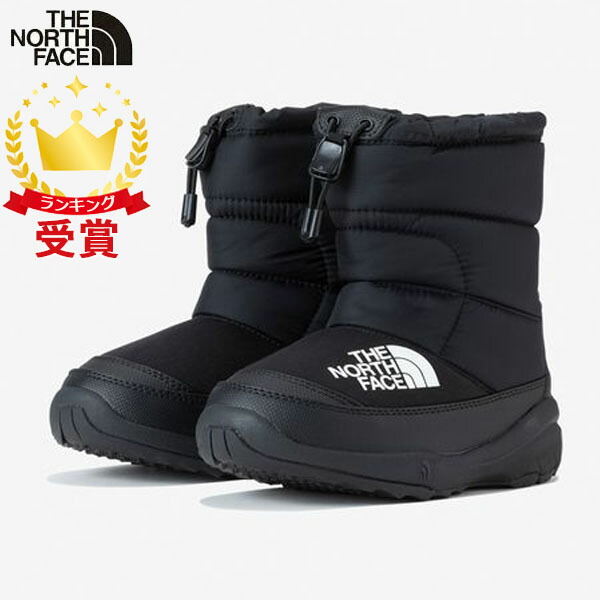 返品交換不可 現品限り処分 ザ・ノース・フェイス THE NORTH FACE ヌプシ ブーティ VII キッズ ジュニア NFJ52288-K ブーツ シューズ 即納