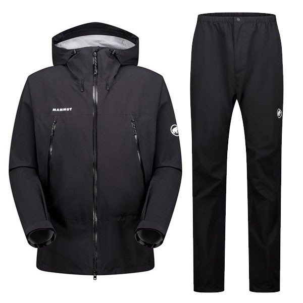 MAMMUT マムート オール ウェザー レインスーツ アジアンフィット サイズはユーロ表記 メンズ 101032330-0052