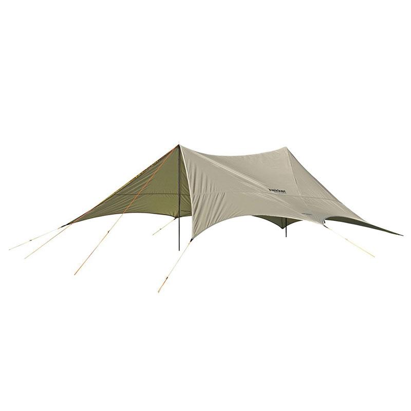 CAPTAIN STAG キャプテンスタッグ トレッカー フライタープセットUV カーキトレッキング キャンプ用品 タープ UA1090 UA1090 ラフィートスポーツ|Lafitte ラフィートスポーツ