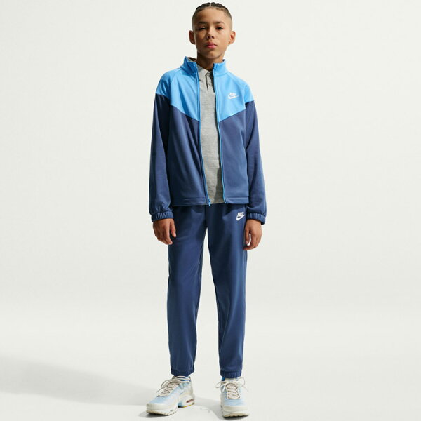 【全品ポイント5倍以上！4/10（金）限定】ナイキ NIKE YTH NSW DF トラックスーツ PK FZ ジュニア Dri-FIT トラックスーツ HQ9315-461 キッズ ジュニア