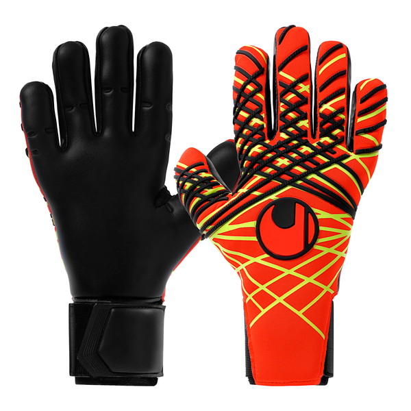 uhlsport ウールシュポルト ファイアエディション アブソルートグリップ ハーフネガティブ フィット サッカー キーパー手袋 101135601-20|Lafitte ラフィートスポーツ