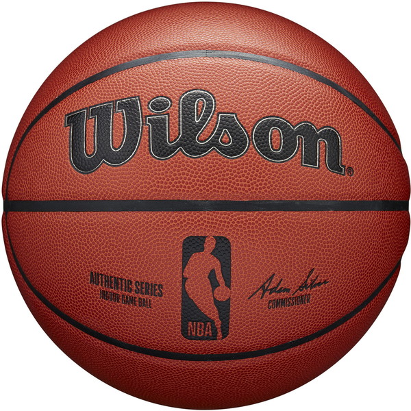 Wilson ウイルソン NBA AUTHENTIC インドア バスケットボール ブラウン 7号 バスケットボール 競技ボール7号 1012901XB7 6,740円