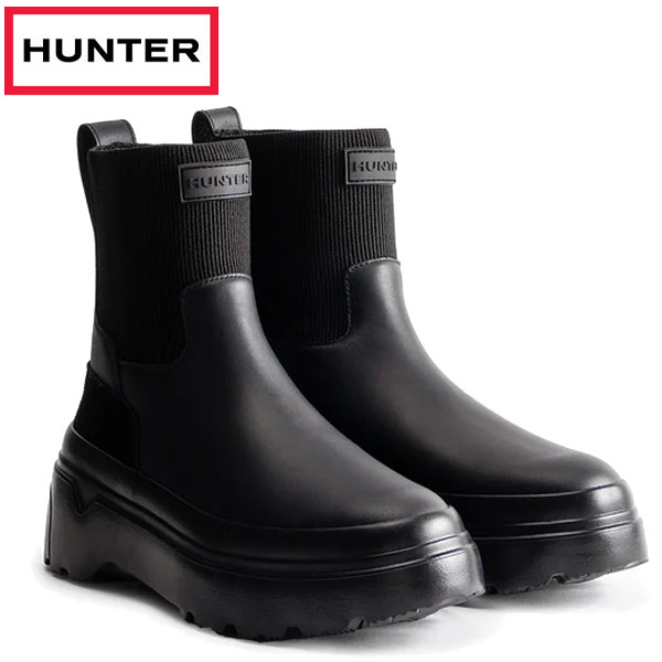 【HUNTER】エクスプローラー チェルシー フラットフォームブーツ ハンター HUNTER レディース エクスプローラー チェルシー