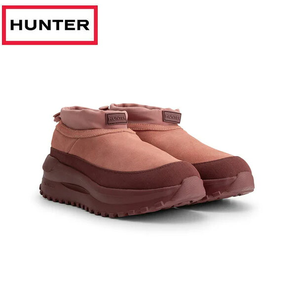 ハンター HUNTER ユニセックス トラベル フロー スエード トレーナー ドリーミーヌード ドリーミーローズ UFF7116LEA-DNR ブーツ シューズ|Lafitte ラフィートスポーツ