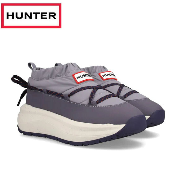 ハンター HUNTER ユニセックス ハンター グリップ パフ レース スリッポン トレーナー UFF7122WWU-LGR シューズ｜Lafitte ラフィートスポーツ