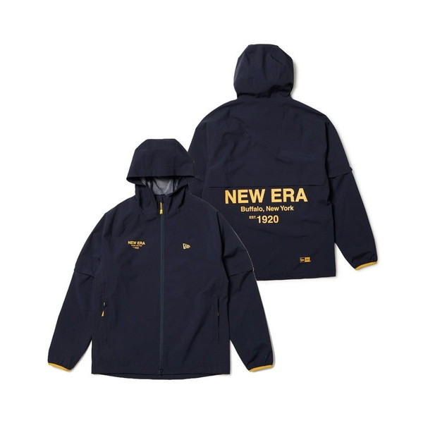 NEW ERA ニューエラ レインジャケット 2-Way スリーブ ネイビー ゴルフ 14669850