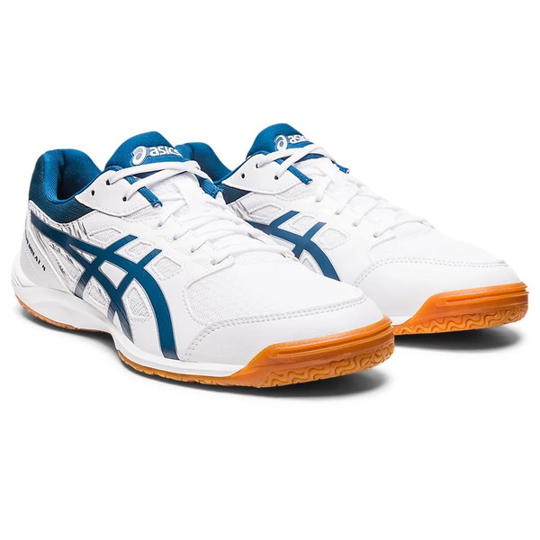 Asics Shoes ATTACK HYPERBEAT 4 White/ Mako Blue 1073A056 100