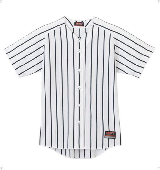 メッシュTシャツとストライプ野球ユニフォームセット Amazon.co.jp: ゼット(ZETT)野球用 ユニフォーム ストライプ