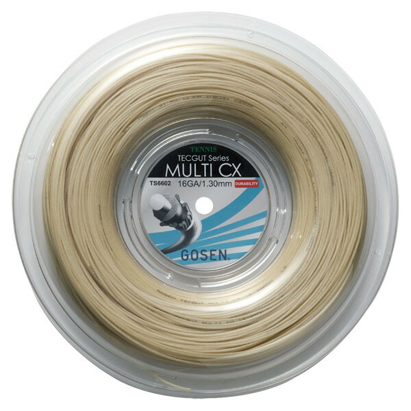 GOSEN(ゴーセン) TS660 テックガットマルチCX16NAロール TS6602NA【送料無料】 楽天市場】GOSEN(ゴーセン) TS660 テックガットマルチCX16NAロール