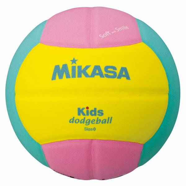ミカサ（MIKASA）　キッズドッジボール0号　YP　ジュニア　SD00YP　ボーイズ　ハントドッチ　ボール