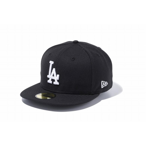 ニューエラ NEW ERA 59FIFTY ロサンゼルス・ドジャース ブラック ホワイト 14525221 ラフィートスポーツ