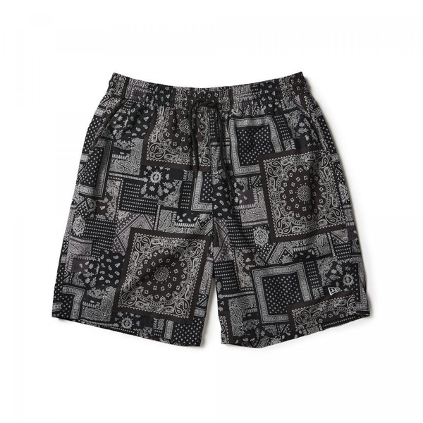 ニューエラ NEW ERA イージー ショートパンツ Oriental Paisley ブラック 14856742