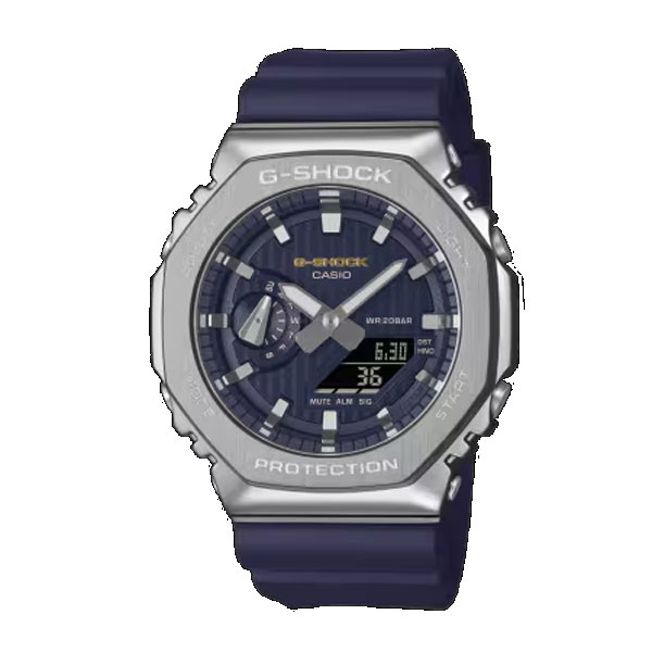 カシオ CASIO 腕時計 G-SHOCK 2100Series GM-2110SH-2AJF 時計 衝撃 防水 ライト ペア おそろい 腕時計 ビジネス カジュアル