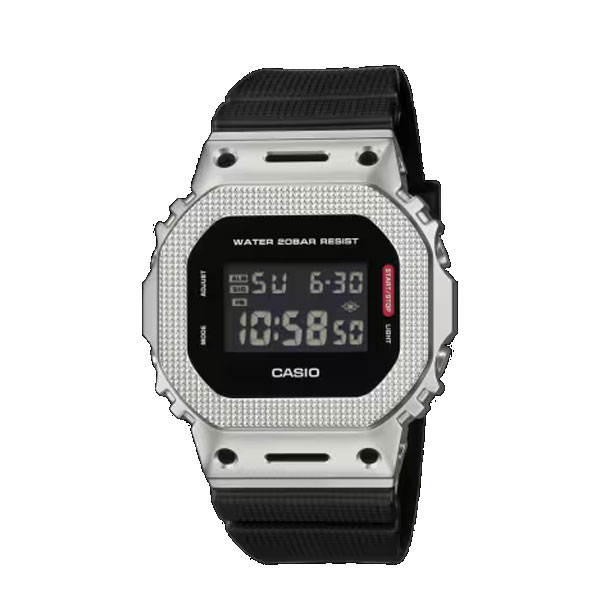 カシオ CASIO 腕時計 G-SHOCK GM-5600M-1JF 時計 衝撃 防水 ライト メタル 長寿命 腕時計 ビジネス カジュアル｜Lafitte ラフィートスポーツ