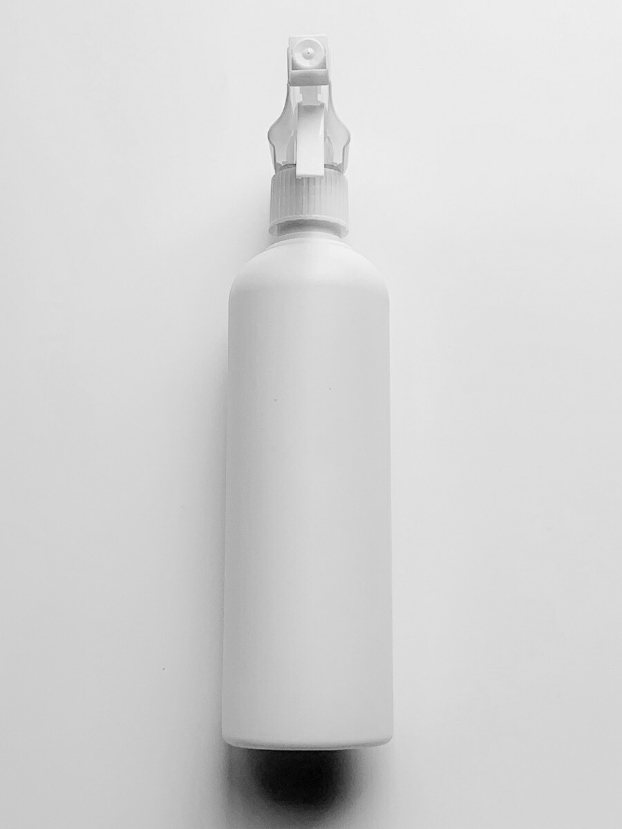 PEスプレーボトル500ml2本セットアルコール対応次亜塩素酸水対応PEポリエチレン素材トリガータイプ大容量ホワイト小分けトリガー式遮光性霧吹きスプレー容器詰替え除菌消毒消毒用噴射広範囲携帯業務用シンプル軽量