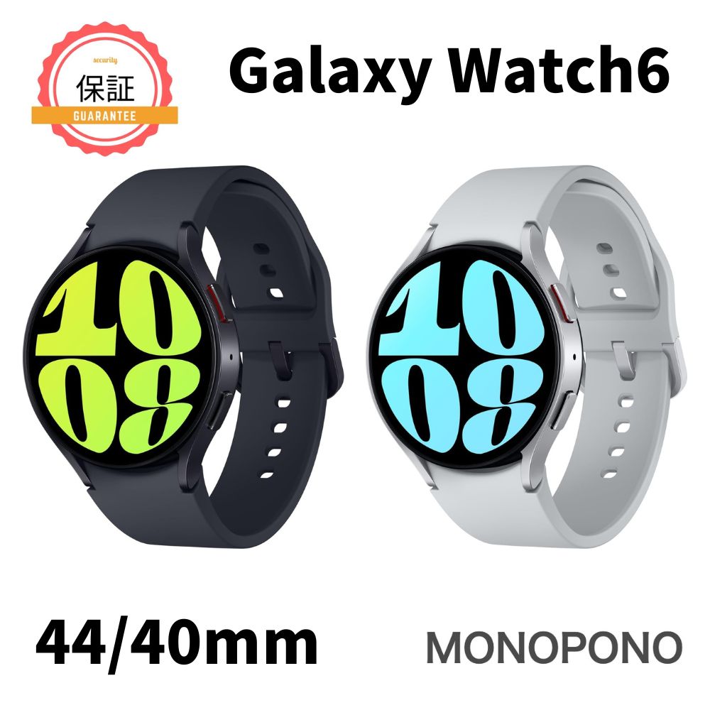 楽天市場】【1年保証】SAMSUNG Galaxy Watch6 40mm/44mm R930/R940 スマートウォッチ フェリカ未対応 新品 :  MONOPONO