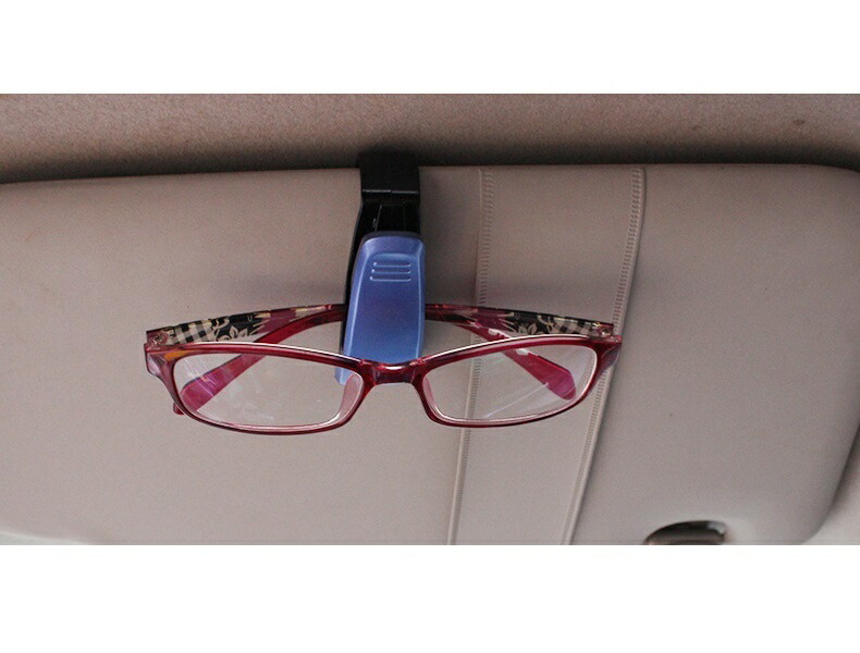 市場 送料無料 車用サングラスクリップ 車内収納 カー用品 メガネクリップ