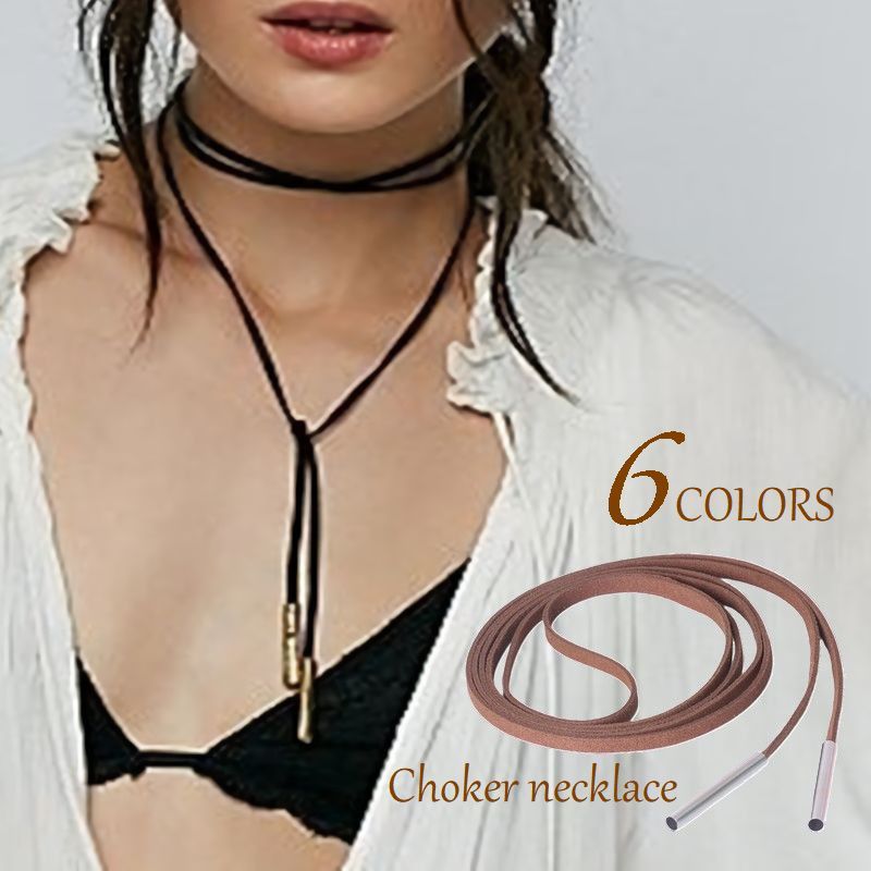楽天市場】送料無料 チョーカー ネックレス アクセサリー ロング