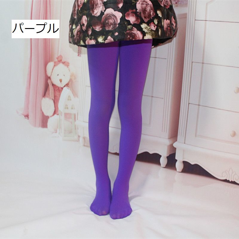送料無料 タイツ カラータイツ 子ども用 キッズ 子供服 ストッキング ベビー 女の子 パンスト