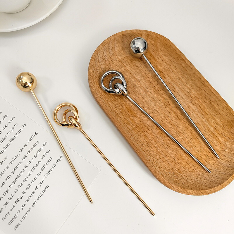 かんざし 簪 球体 サークル ヘアアクセサリー ヘアアレンジ 髪飾り レディース まとめ髪 髪留め