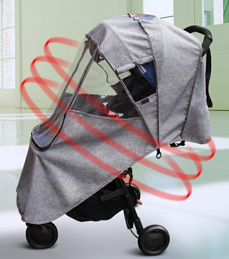 高品質の激安 ベビーカー レインカバー カバー 雨 防寒 フロントオープン Www iwearparts Com