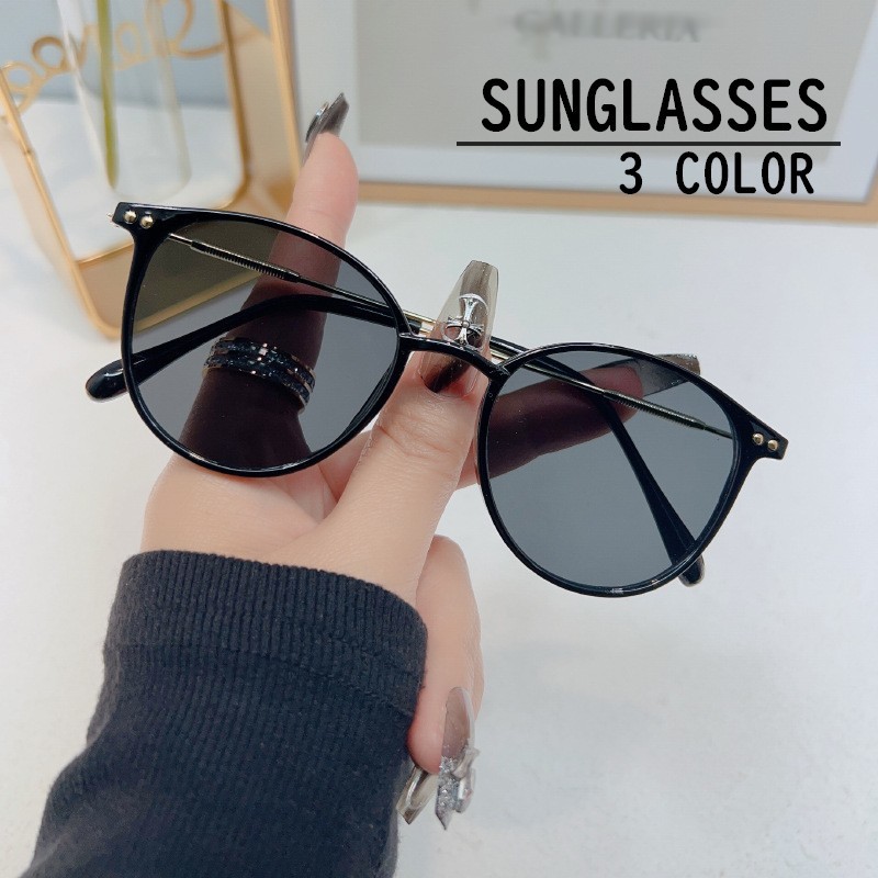 【ヴェルサーチ】サングラス　ラインストーン ベッコウ柄　茶色 リムレス　ケース付 ヴェルサーチ】サングラス ラインストーン ベッコウ柄 茶色 リムレス