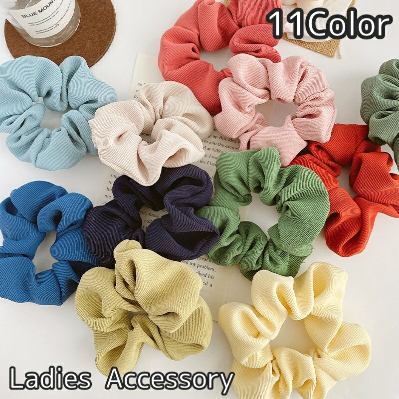 楽天市場】送料無料 シュシュ ヘアゴム 髪ゴム レディース 女性 ヘア