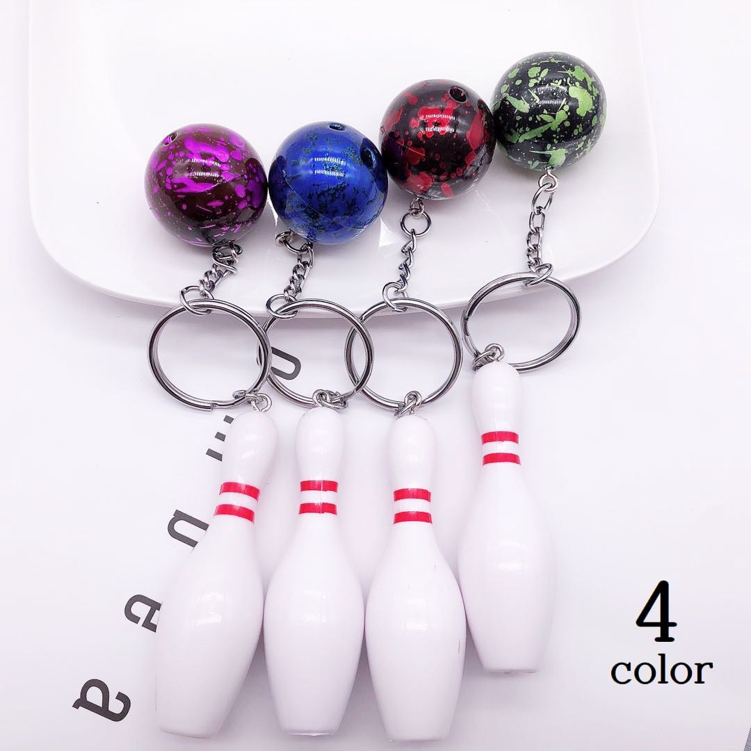 楽天市場】【ポイント2倍】名入れ 記念品 ボーリング キーホルダー