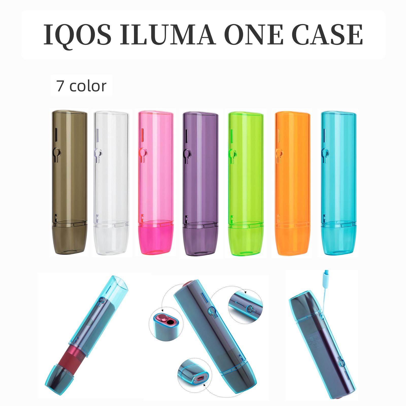 楽天市場】送料無料 IQOS ILUMA ONE CASE 加熱式たばこケース