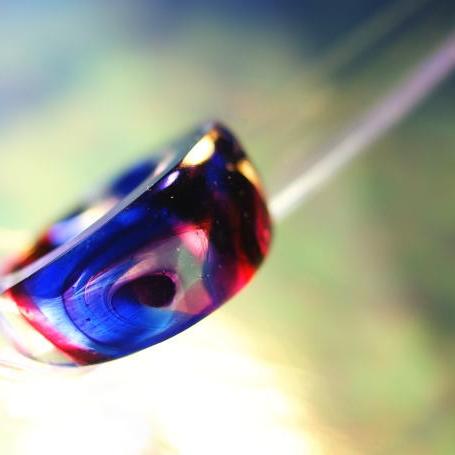 『Everlasting Ring』 ガラスアクセサリー リング・指輪 デザインタイプ｜ラフォルム 店 13,121円
