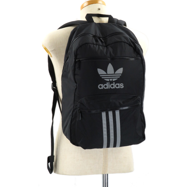 驚きの値段 最大1000円offクーポン配布中 買い物マラソン期間限定 Adidas アディダス Originals Reflective 3 Stripes Backpack オリジナル リフレクティブ スリーストライプ バックパック リュック メンズ レディース ユニセックス Ev756 Black Reflenctive 人気が