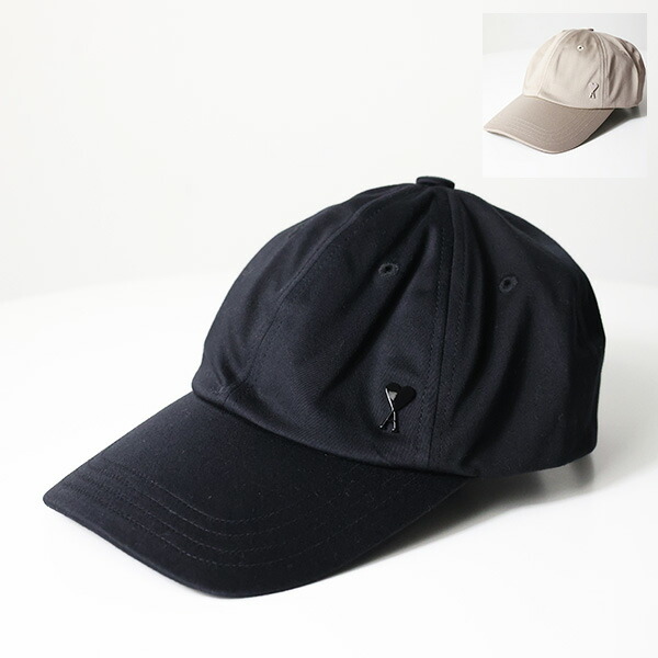 楽天市場】AMI Paris 帽子 アミ パリス AMI SMALL A CANVAS CAP