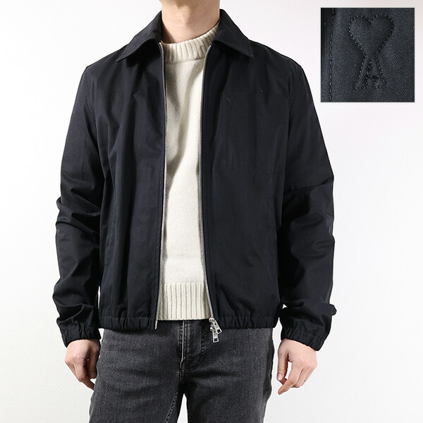 楽天市場】ami paris アミパリス ジャケット BOXY FIT ZIPPED JACKET