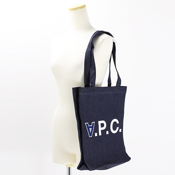 A.P.C. アーペーセー LAURE TOTE BAG COCSX トートバッグ 鞄 コットン 新品 ロゴ レディース カジュアル 通学 品質満点 シンプル A4 M61683 通勤