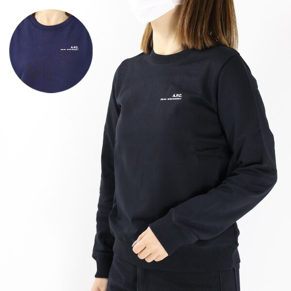 限定★レディースA.P.C. Skye Sweatshirt Navy Blue 楽天市場】アーペーセー A.P.C. レディース スウェット SKYE SWEAT