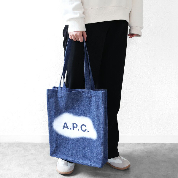 楽天市場】APC アーペーセー トートバッグ デニムトート デニム