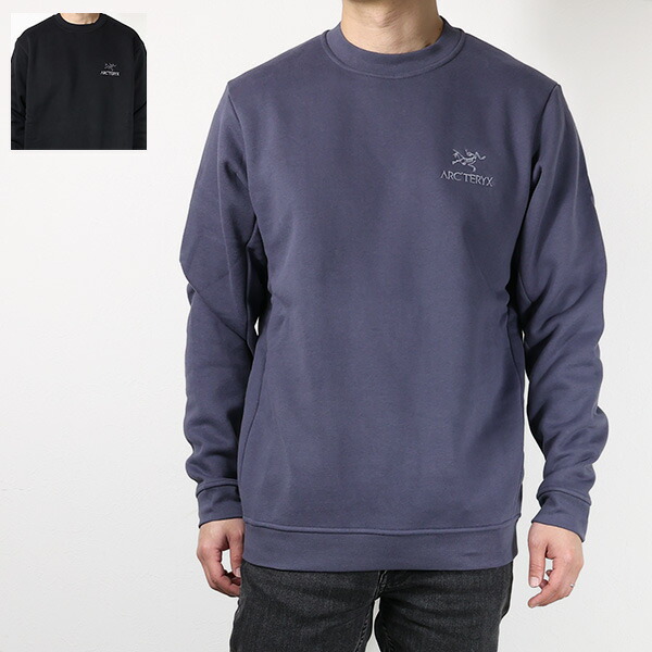 ARC'TERYX アークテリクス スウェットシャツ Emblem Fleece Crew Neck Sweatshirts エンブレム フリース X000009787 メンズ トレーナー クルーネック 長袖 裏起毛 バードロゴ LaG Onlinestore