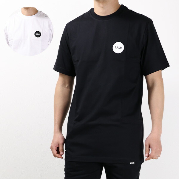 【楽天市場】【フォロワーさん限定 5％OFFクーポン発行中！】BALR ボーラー Q-Series Regular Fit T-Shirt Tシャツ  半袖 クルーネック コットン メタルロゴ ワンポイント レギュラーフィット メンズ B1112.1224 : LaG OnlineStore 楽天市場店