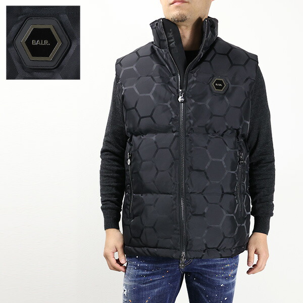 【楽天市場】BALR ボーラー Miles Straight Jacquard Bodywarmer