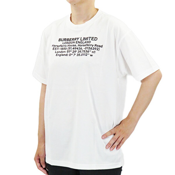 楽天市場】BURBERRY バーバリー Tシャツ LETCHFORD 8026016