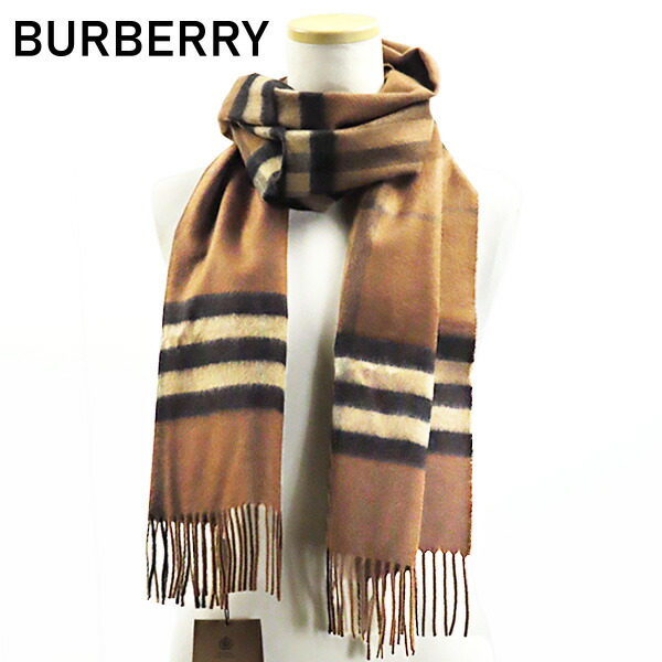 業界No.1 BURBERRY バーバリー The Classic Check Cashmere Scarf マフラー カシミア スカーフ ストール  チェック エレガント クラシックチェック レディース 8019756 A7432 fucoa.cl