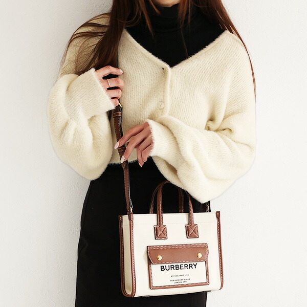 楽天市場】BURBERRY バーバリー MINI LONDON TOTE BAG ミニ