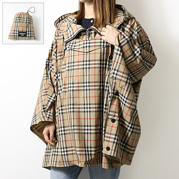 楽天市場】BURBERRY バーバリー ケープ ST SLD TO VTG CHK CP