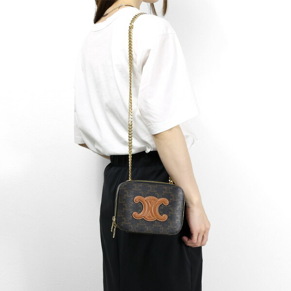 楽天市場】CELINE セリーヌ MINI CLAUDEIN TRIOMPHE トリオンフ