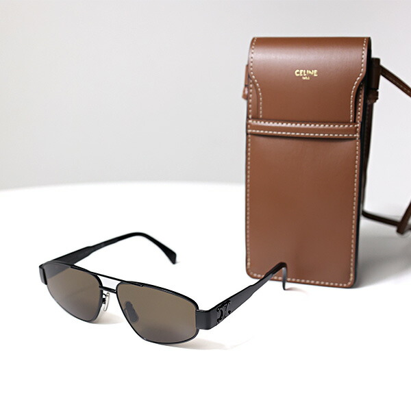 極美品✨　セリーヌ　サングラス　馬車　マカダム　トリオンフ　811 CELINE - 正規美 レア ガクト着 同型 セリーヌ マカダムロゴ