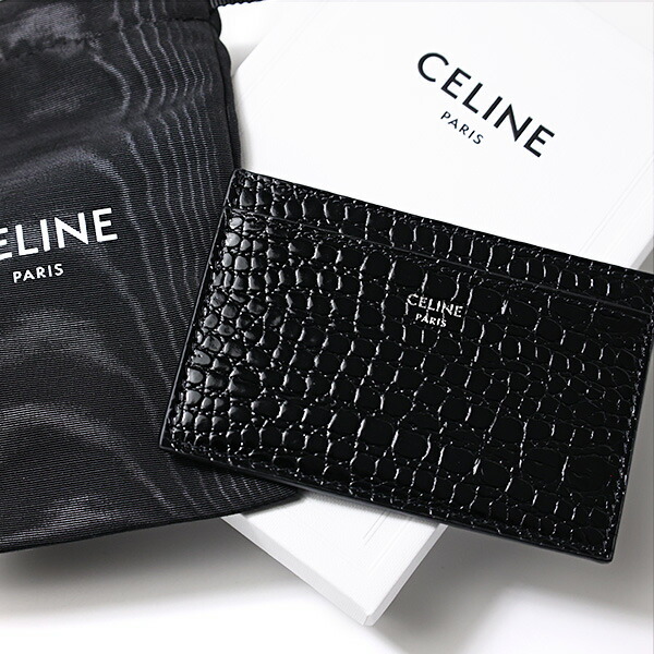 極美品　CELINE 型押し二つ折り財布 カーフレザー　トリオンフ 楽天市場】セリーヌ CELINE 長財布 二つ折り財布 ラージ