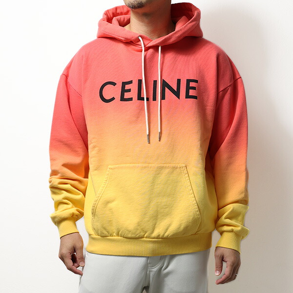 CELINE by Hedi Slimane マウスロゴプルオーバーパーカー セリーヌ CELINE CELINE パーカー 2Y321765N 長袖 プルオーバー